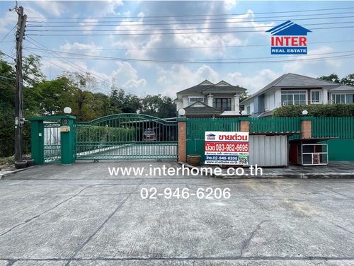 2-story detached house, 205 sq m, Ek Buri Village, Ramintra. Soi Ramintra 103/2, Ramintra Road, Seri Thai Road, Khan Na Yao District, Bangkok