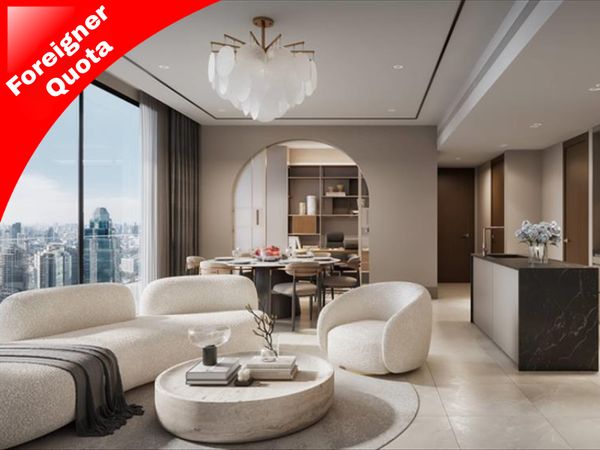 Foreigner quota condo at Embassy Wireless for sales 2 Beds.