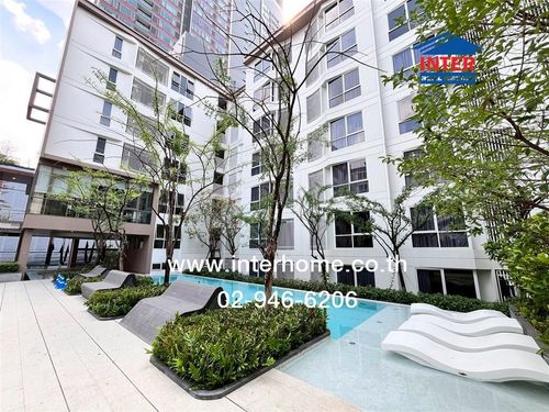 Condominium 27.38 sq m. Blue Phahonyothin 35 Soi Phahonyothin 35/4, Intersection 2, Ratchadaphisek Road Vibhavadi Rangsit Road, Chatuchak District, Bangkok