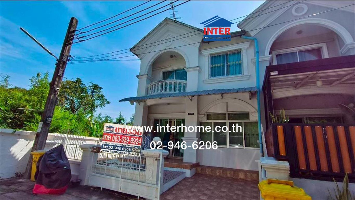 Townhouse, 2 floors, 46.1 sq m, Nirun Ville Village 6, Bangna Km.18, Wat Sriwareenoi Road, Bangna-Trad Road Km.18, Bang Phli, Samut Prakan. Townhouse, 2 floors, 46.1 sq m, Nirun Ville Village 6, Bangna Km.18, Wat Sriwareenoi Road, Bangna-Trad Road Km.18, Bang Phli, Samut Prakan.
