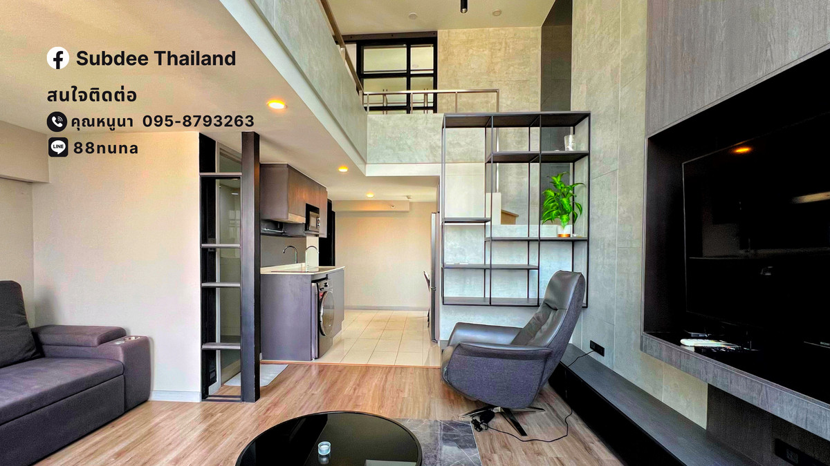 Condo for sale, 2-story duplex in the heart of Sathorn, Knightsbridge Prime Sathorn. Anyone who likes cool rooms, high ceilings, airy rooms, open feel, high floor with city views. Condo for sale, 2-story duplex in the heart of Sathorn, Knightsbridge Prime Sathorn. Anyone who likes cool rooms, high ceilings, airy rooms, open feel, high floor with city views.