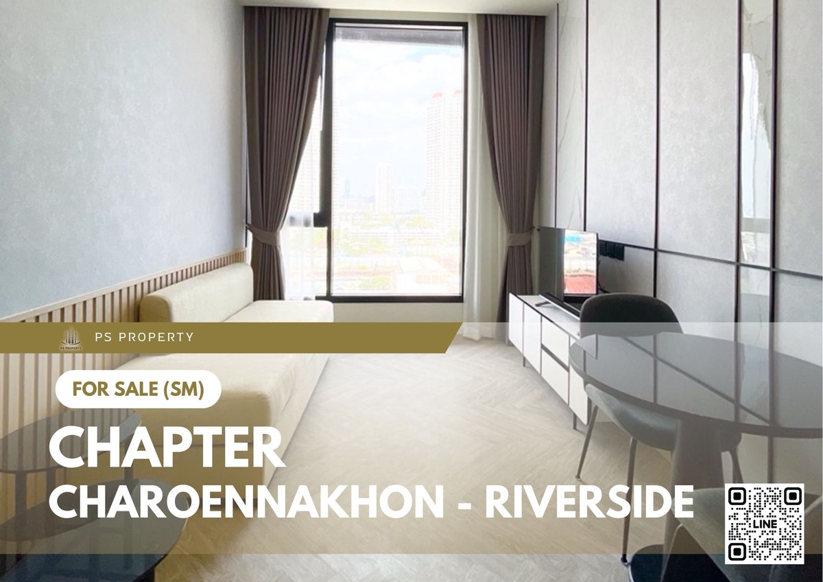 ขายด่วน 📍 Chapter Charoennakhon - Riverside 📍 เฟอร์นิเจอร์ และ เครื่องใช้ไฟฟ้าครบ ใกล้ BTS สะพานตากสิน ขายด่วน 📍 Chapter Charoennakhon - Riverside 📍 เฟอร์นิเจอร์ และ เครื่องใช้ไฟฟ้าครบ ใกล้ BTS สะพานตากสิน
