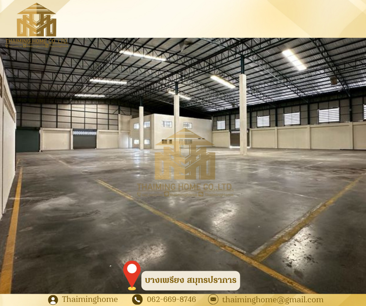 Warehouse for rent, 2,232 sq m, Bang Phriang, Samut Prakan (Property Code TW4-1530226) – รูปที่ 4