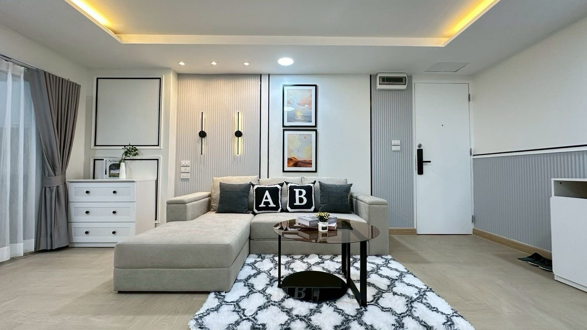 << Happy Condo รัชดา18>> อยู่ยังไงก็แฮปปี้ 2 ห้องนอนเฟอร์ครบ ใกล้ MRTสุทธิสาร , เซ็นทรัลพระราม9 , ฟอร์จูน แหล่งงานครบ ของกินเพียบ ! 