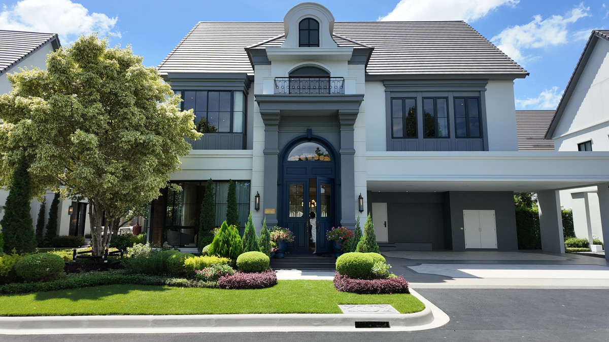 Narasiri Victoire Krungthep Kreetha: Manoir No.4 453sqm. 4bed 5bath 65,000,000 Am: 0656199198 Narasiri Victoire Krungthep Kreetha: Manoir No.4 453sqm. 4bed 5bath 65,000,000 Am: 0656199198