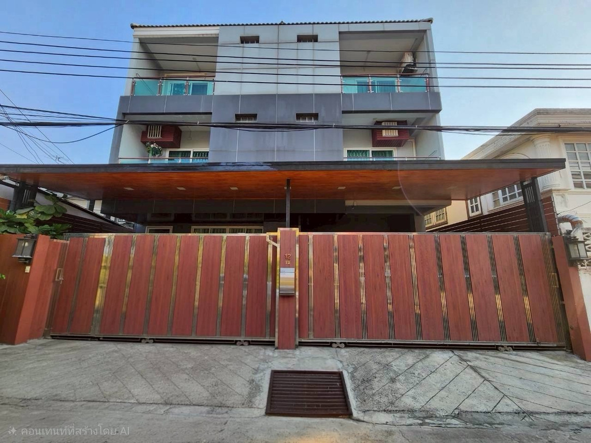 ขาย บ้านเดี่ยว 4 ชั้น พระราม 9 ซอย 43 ต้นซอย ใกล้เดอะไนน์เพียง 700 เมตร – รูปที่ 2