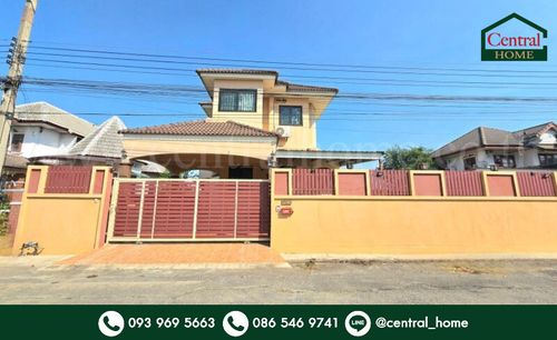 Single house 120 sq m, Baan Suan Resort, Rangsit - Khlong Luang 5, beautiful house, ready to move in.
