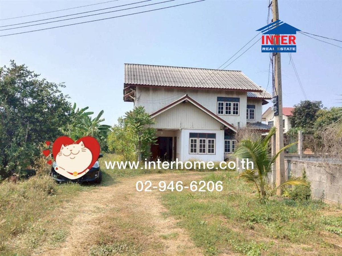 Single house + land, 2 floors, 302 sq m, Khae Village, Soi Anamai Phak Hai. Rural road 3412 Rural Highway 4031 Phak Hai, Phra Nakhon Si Ayutthaya Single house + land, 2 floors, 302 sq m, Khae Village, Soi Anamai Phak Hai. Rural road 3412 Rural Highway 4031 Phak Hai, Phra Nakhon Si Ayutthaya