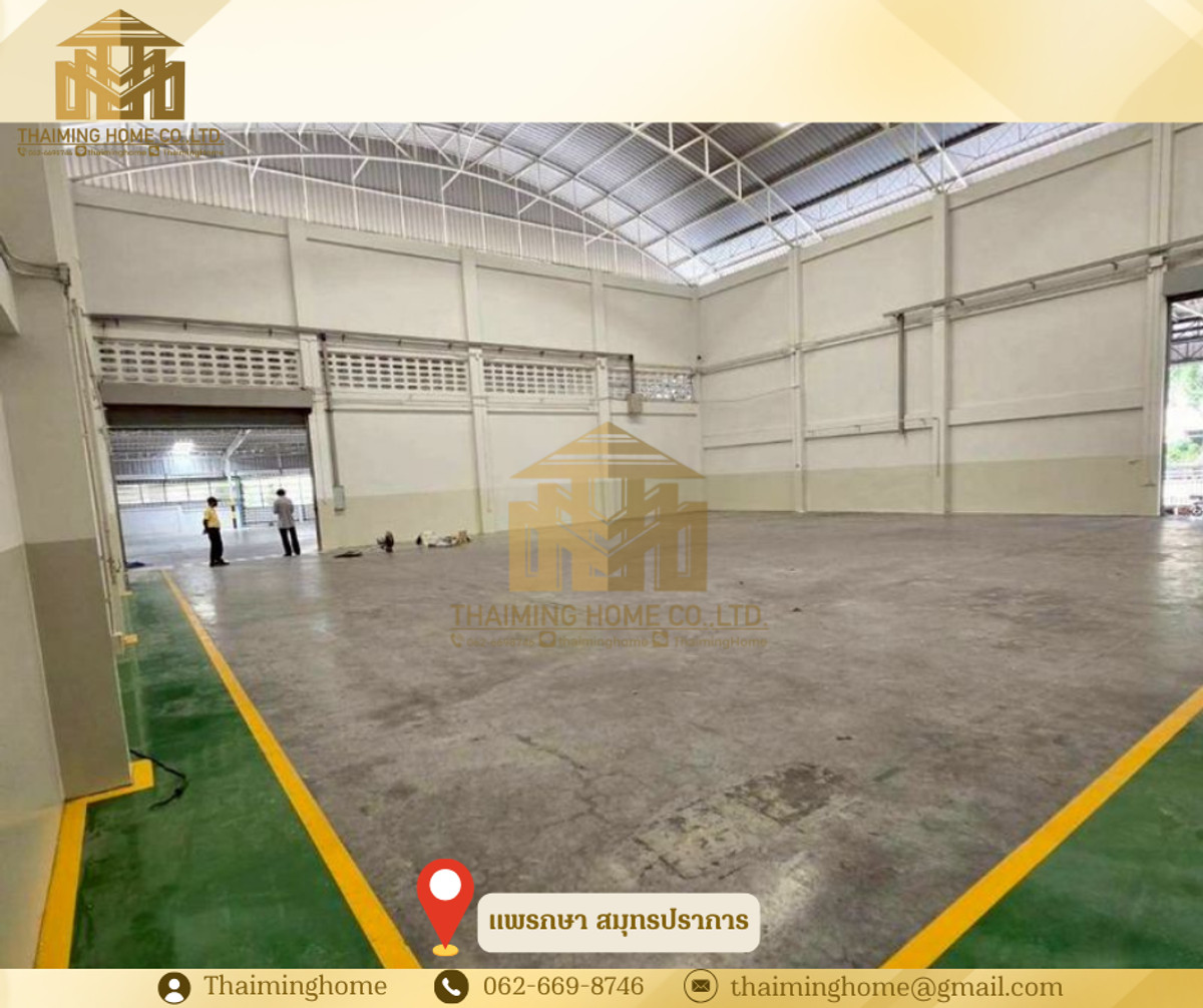 โกดัง/โรงงานให้เช่า ขนาด 1,368 ตรม. แพรกษา สมุทรปราการ(รหัสทรัพย์TW4-1560226) – รูปที่ 4