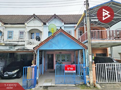Townhouse for sale Saensuk Village, Bang Hua Suea, Phra Pradaeng, Samut Prakan