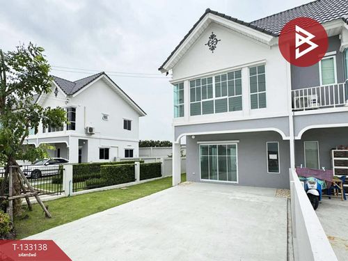 Townhome for sale, Modi Villa Village Lat Krabang-Suvarnabhumi, Chachoengsao, ready to move in.