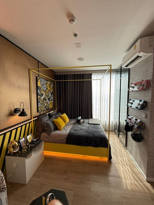 🔥 Condo for sale, good quality, new, next to Ramkhamhaeng University, convenient travel, and special rights only now!! ⭐ Buy now and receive a voucher worth 30,000 baht until 15 February 2026.