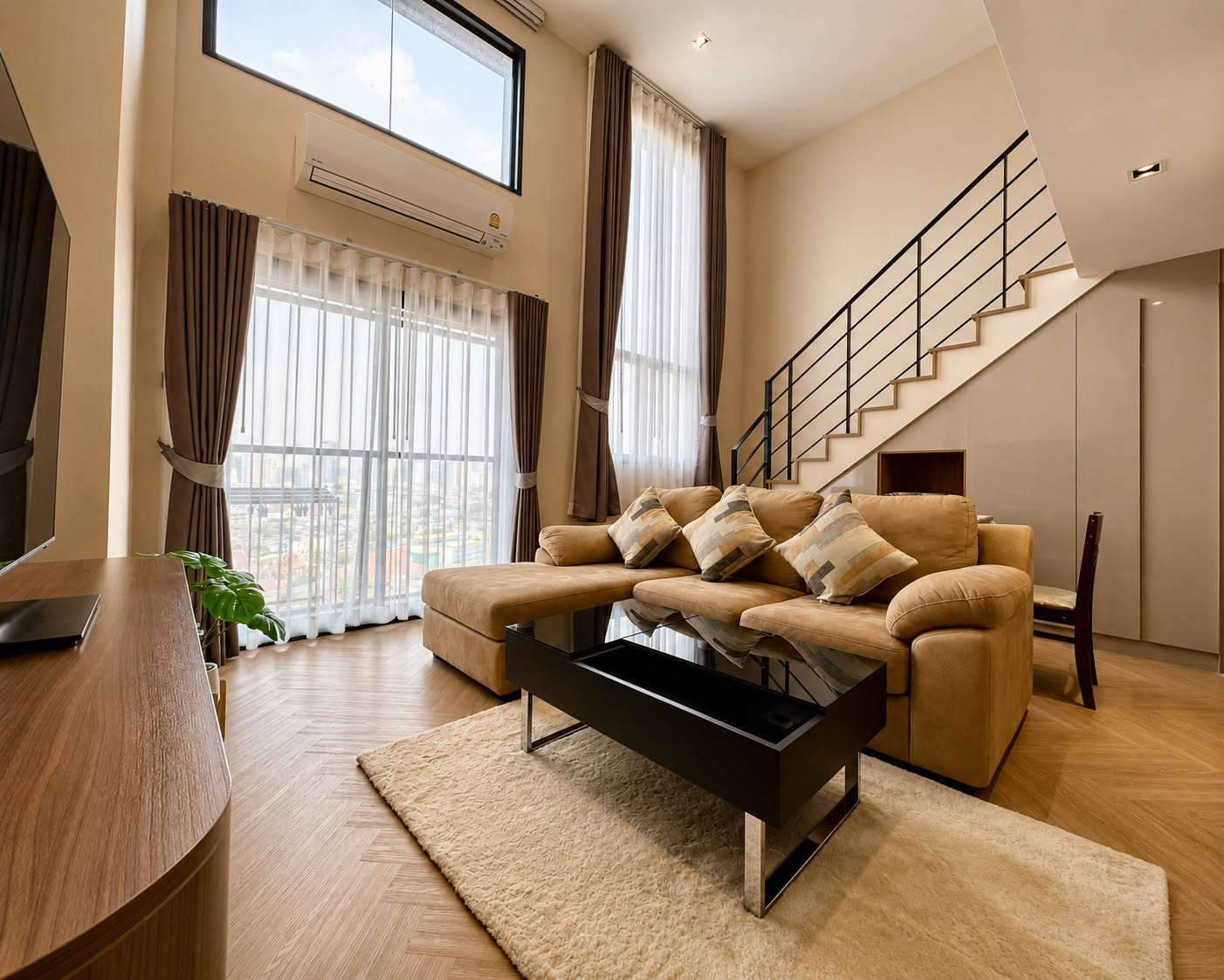 🏙️ Condo for Rent | NA REVA Charoennakhon | 43 Sq.m | 1 Bed Loft  - 1 Bath | 25,000 THB.