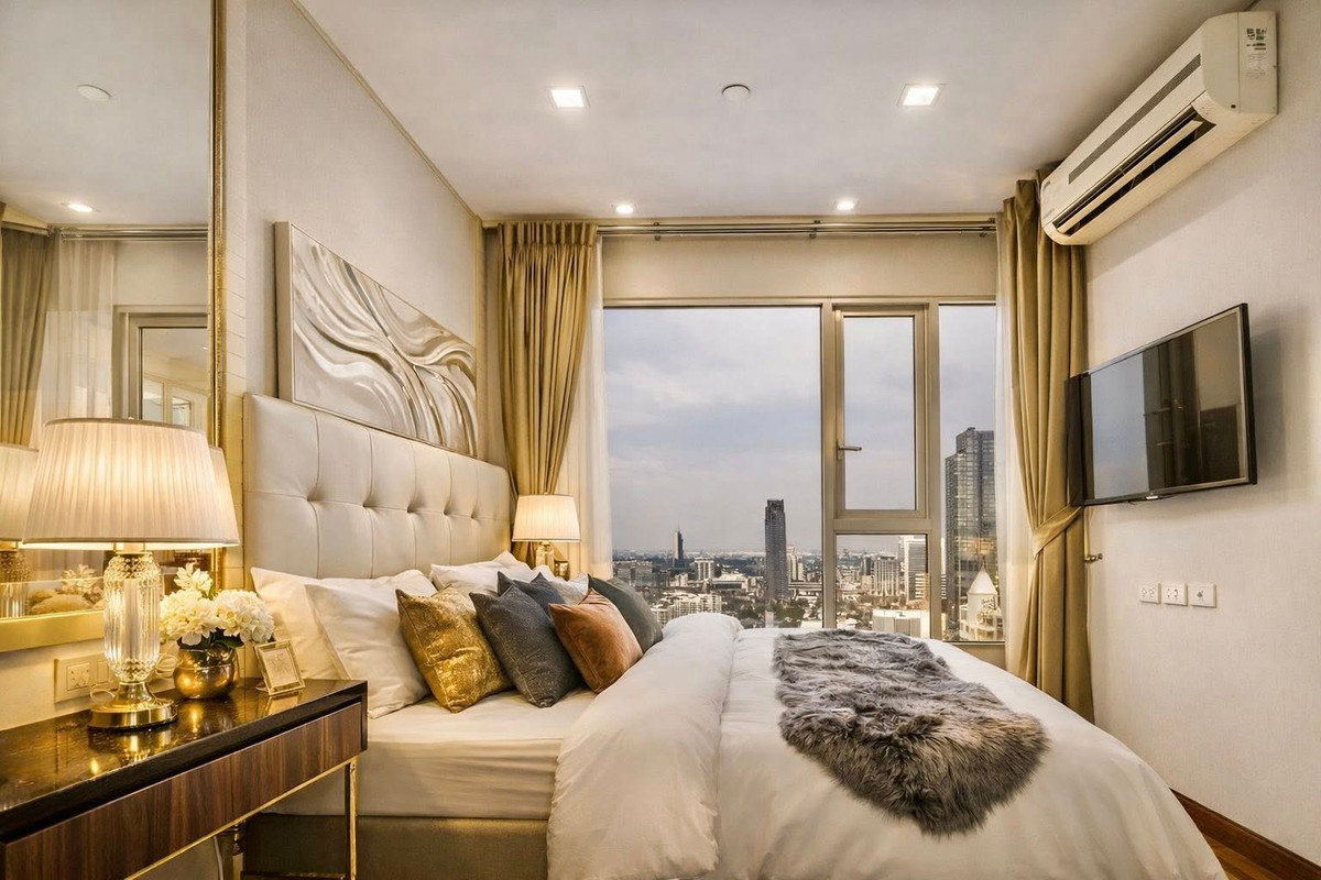 For Rent : IVY Thonglor 1ห้องนอน 1ห้องน้ำ ห้องสวยมาก วิวสวย เฟอร์นิเจอร์ครบ พร้อมเข้าอยู่ – รูปที่ 3