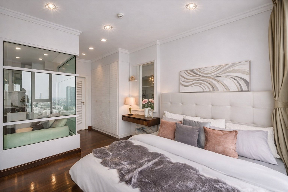 For Rent : IVY Thonglor 1ห้องนอน 1ห้องน้ำ ห้องสวยมาก วิวสวย เฟอร์นิเจอร์ครบ พร้อมเข้าอยู่ – รูปที่ 4