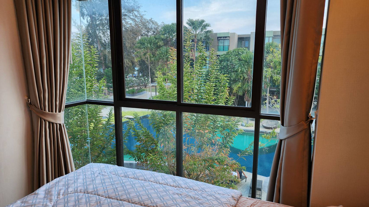 Condo for rent, Lumpini Park Beach Cha-am, size 28 square meters, fully furnished, ready to move in. Next to a large swimming pool – รูปที่ 3