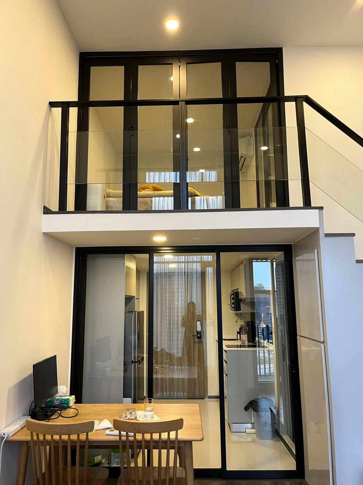 For Rent : Knightsbridge Space Rathchayothin ติดBTSพหล Duo Space 1ห้องนอน 1ห้องน้ำ ห้องสวย เฟอร์นิเจอร์ครบ พร้อมเข้าอยู่ – รูปที่ 2