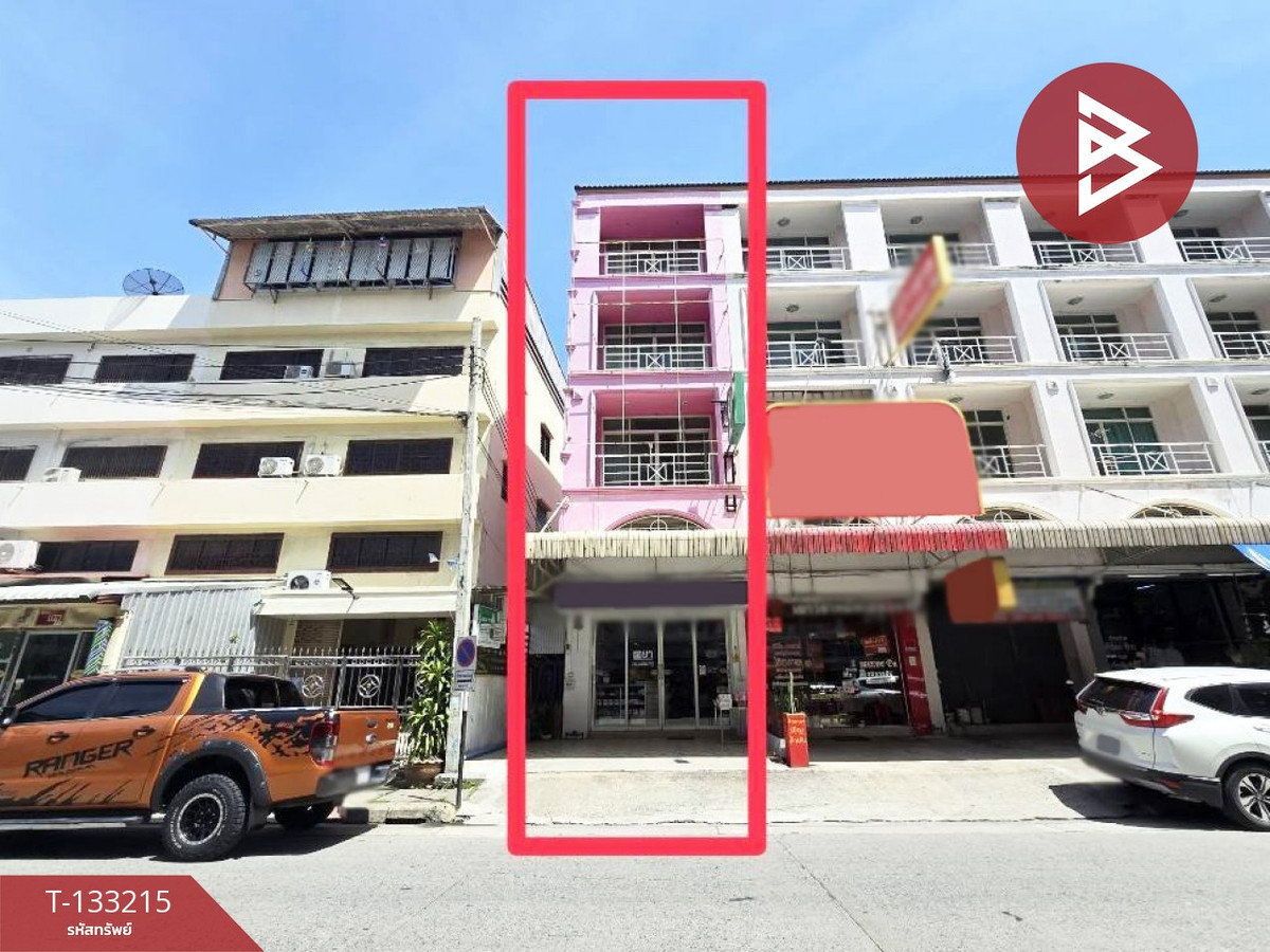 Urgent sale, commercial building with business, area 24.4 square meters, Bang Pu Municipality 60, Samut Prakan.