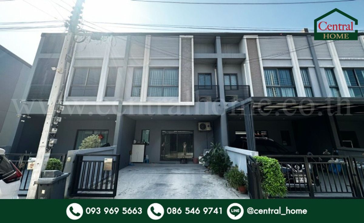 Townhome Verve Tiwanon - Rangsit, beginning of the project, cheap price. Townhome Verve Tiwanon - Rangsit, beginning of the project, cheap price.