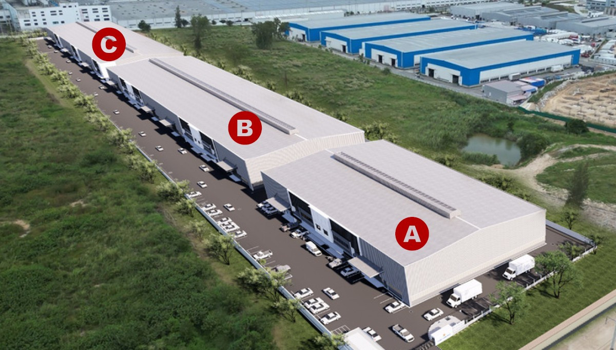 For Rent, Factory / Warehouse Purple Zone (Industrial Zone) 📍 Amata City Rayong 📐 Available Size: 2,484 sqm, 3,264 sqm