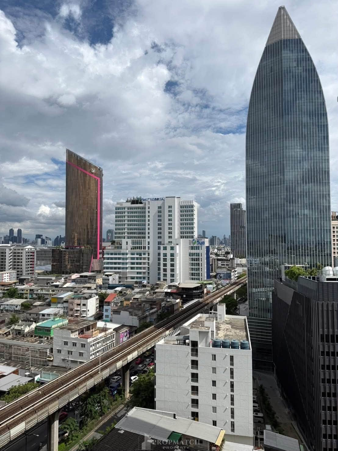 🔥🔥ราคาดีที่สุดในโครงการ 🔥🔥คอนโดทำเลดี Onyx Phahonyothin ติด BTS สะพานควาย (1 bed 31 sqm) เพียง 4.39 MB เท่านั้น‼️ Tel.093-9796392 K.เฌอ – รูปที่ 4