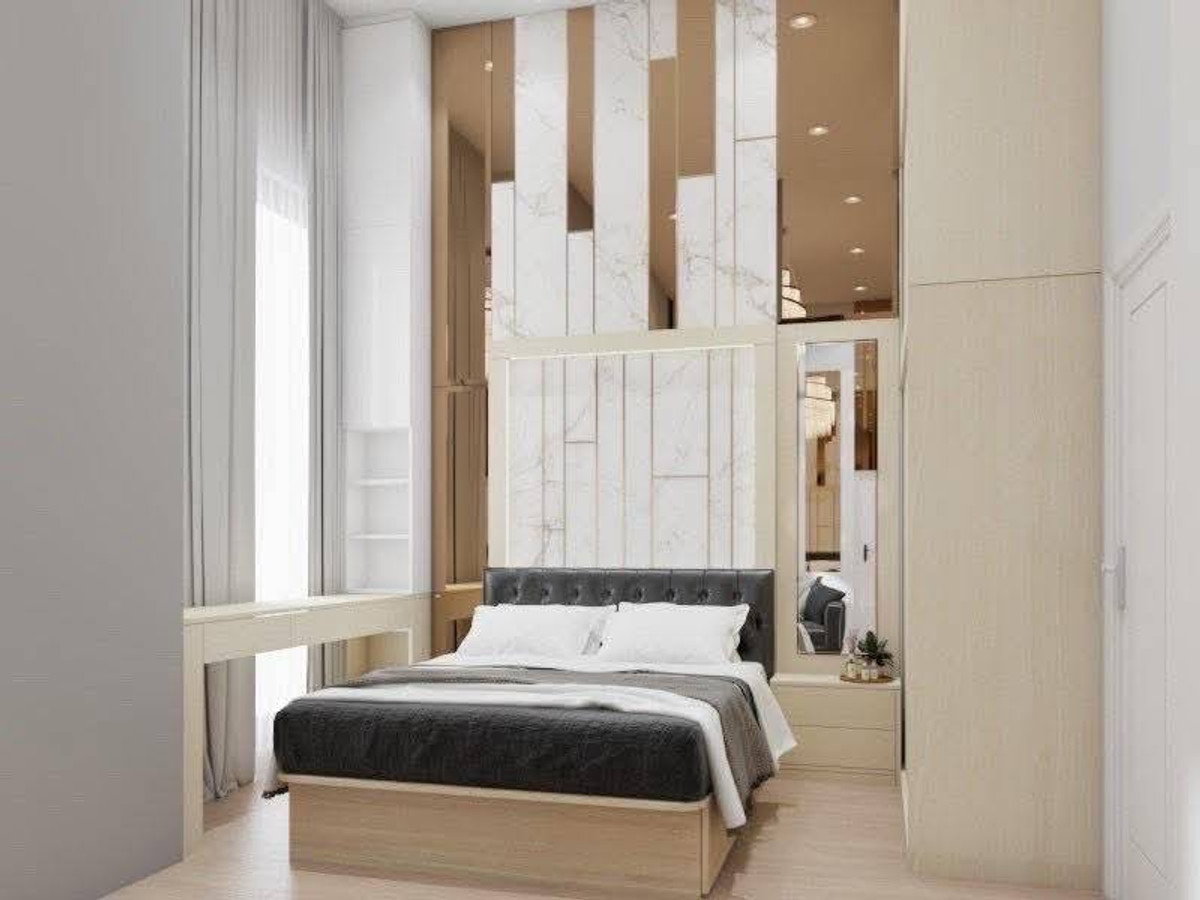 For rent: Noble Revolve Ratchada 1, luxurious penthouse, top floor, unblocked panoramic view. Quiet and private RW007587 – รูปที่ 3