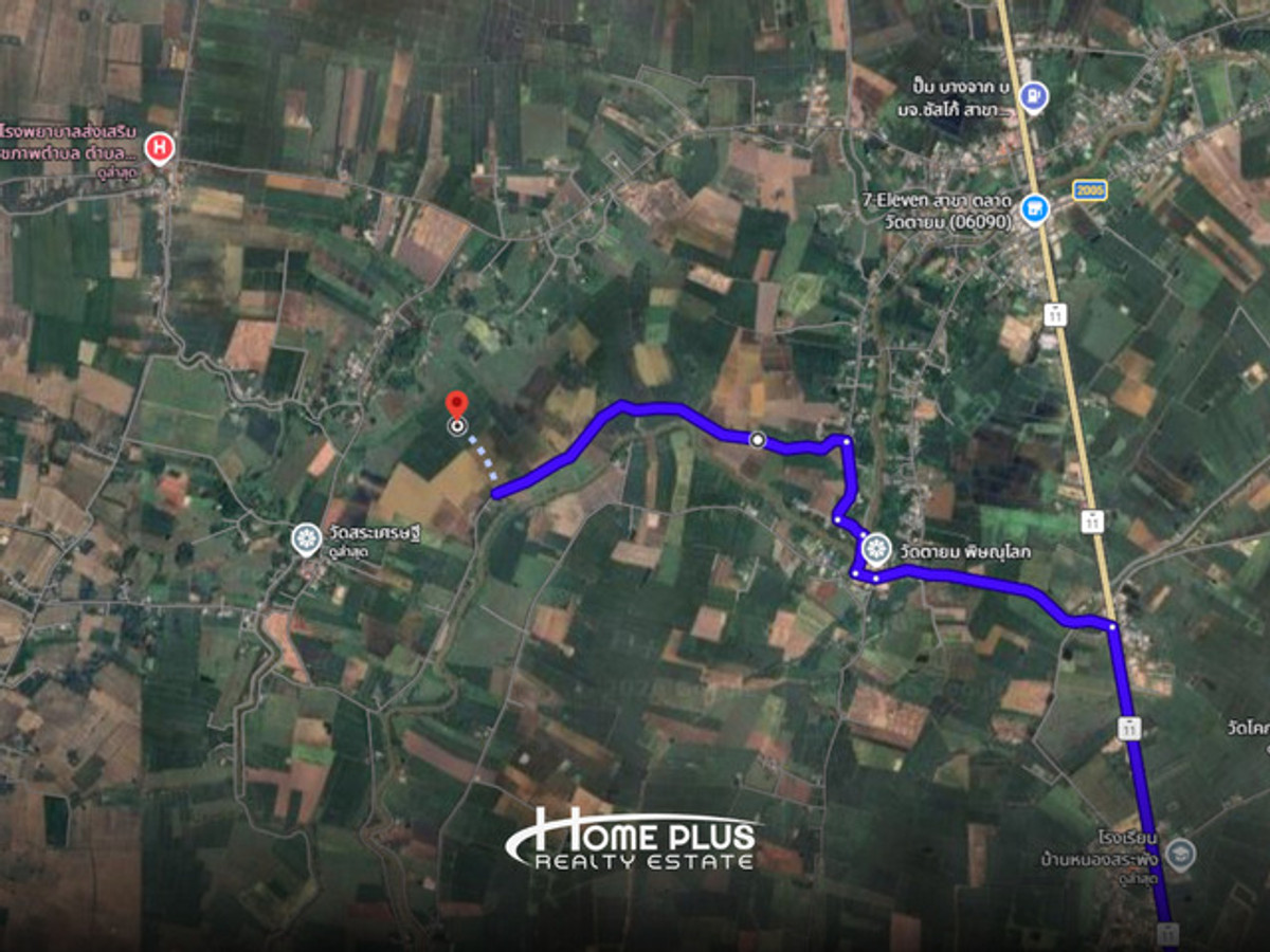 Land 20 rai, Wat Ta Yom Subdistrict, Bang Krathum District. Phitsanulok Province – รูปที่ 2