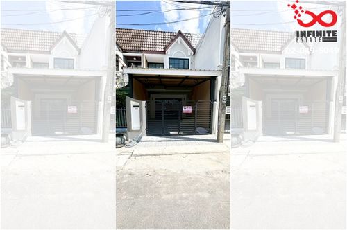 Townhouse for sale Laksi Villa Kosum 3 Chaengwattana 2 floors 17 sq m. Newly renovated.