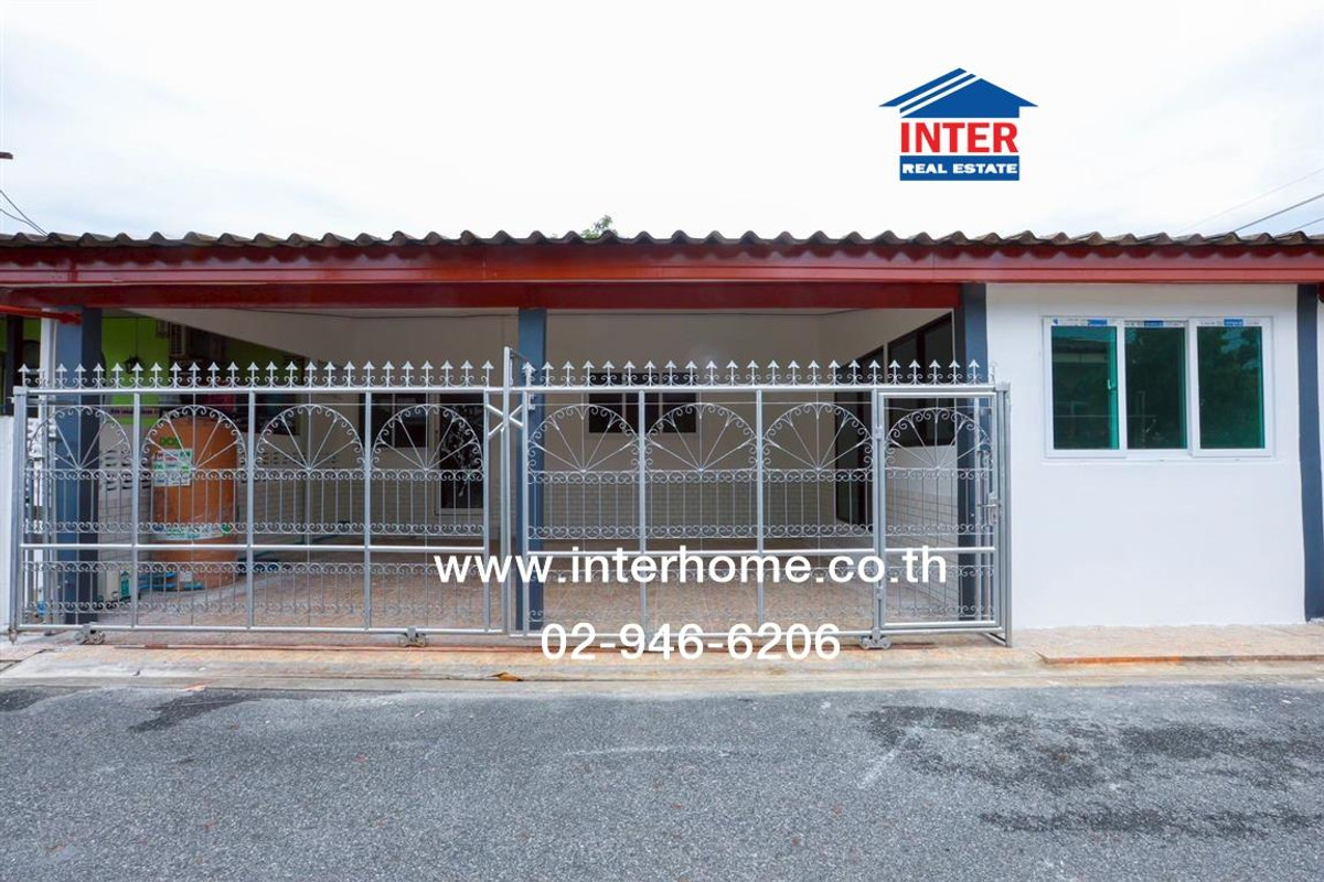 Single house, 1 floor, 40 sq m, Thepthipniwet Village, near AC Sai Mai Market, Soi Sai Mai 10, Sai Mai Road, Sai Mai District, Bangkok.