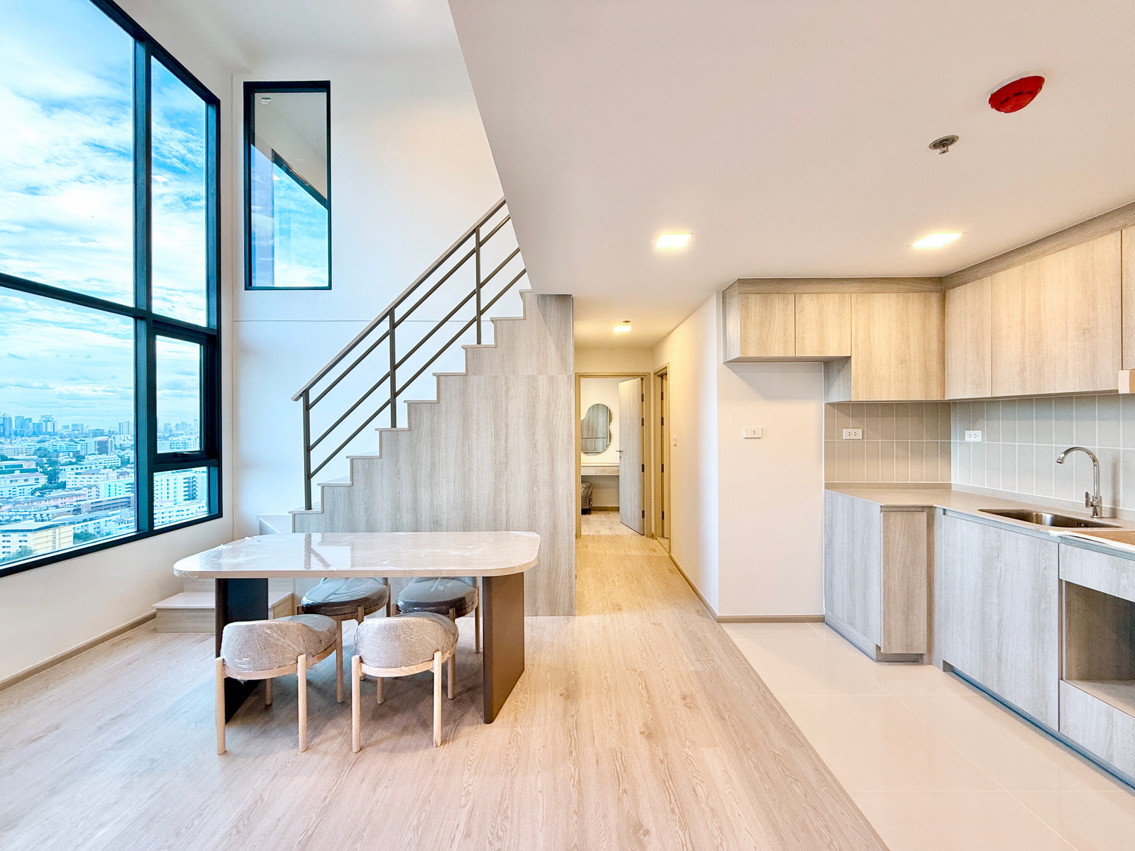 🚀 [Down payment sale] COBE Sripatum - 78 sq m. LOFT 3 bedrooms, 2 bathrooms, 2 parking spaces. Fully furnished 092-545-6151 (Tim)