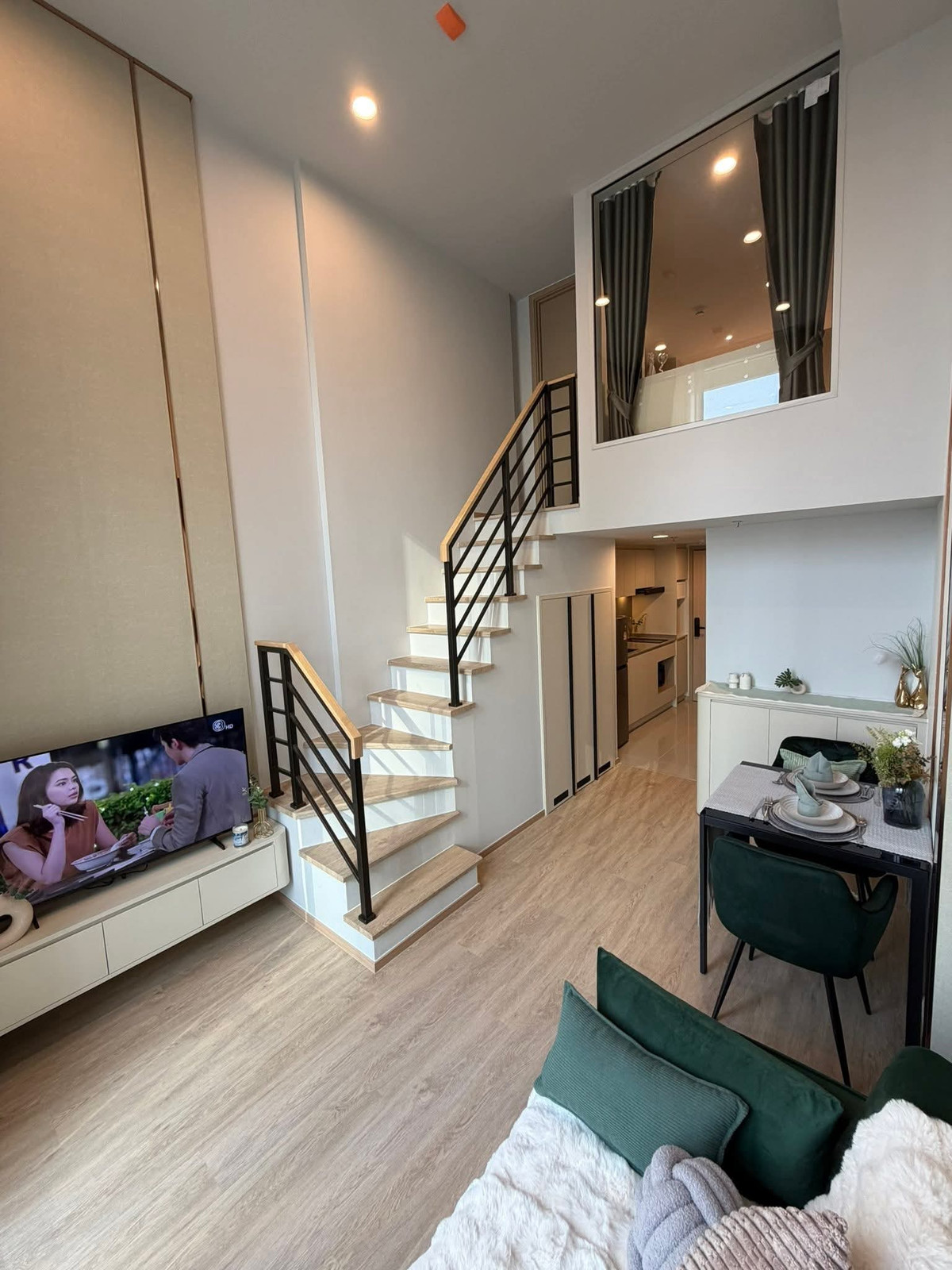 New Room // Culture Chula 1bed 36 Sqm Duplex Fullyfurnish 33,000-