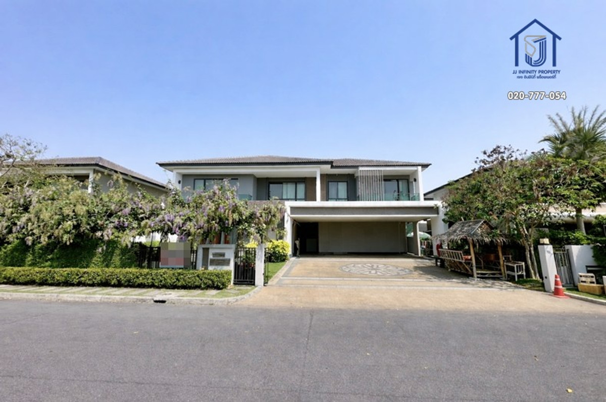 2-story luxury house for sale, The Grand Lux, The Grand Lux Bangna-Suan Luang. Kanchanaphisek parallel road Near the motorway 2-story luxury house for sale, The Grand Lux, The Grand Lux Bangna-Suan Luang. Kanchanaphisek parallel road Near the motorway