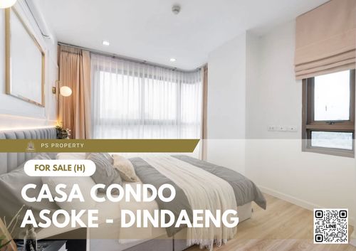 ขายด่วน ✨ Casa Condo Asoke - Dindaeng ✨  แต่งใหม่หมด พร้อมเข้าอยู่ทันที ใกล้ MRT พระราม 9