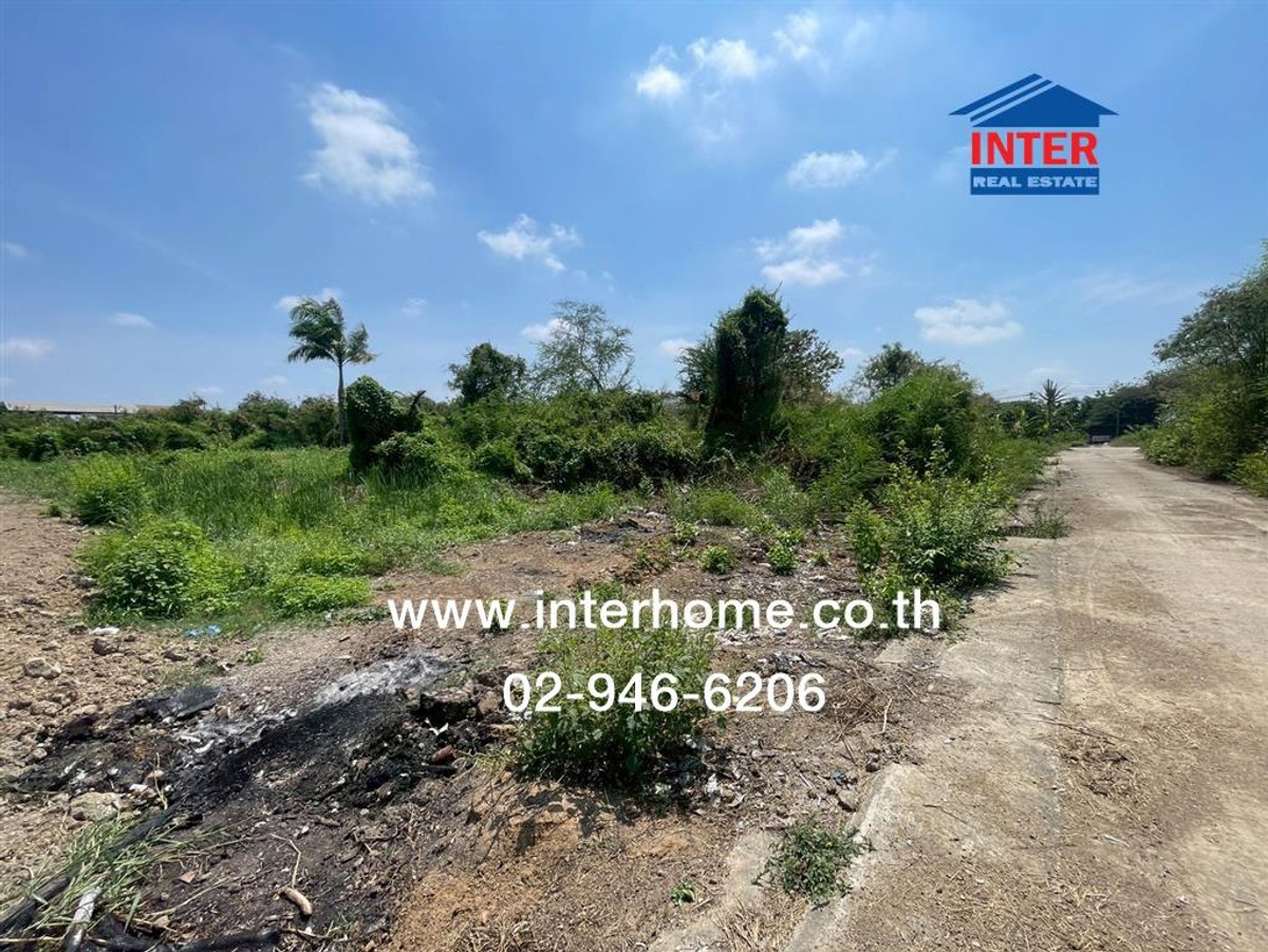 Empty land 55 sq m. Land near Naeo Likhit Canal. Rural Highway Aug. 5045, Road No. 4054, Krathum Baen, Samut Sakhon – รูปที่ 4