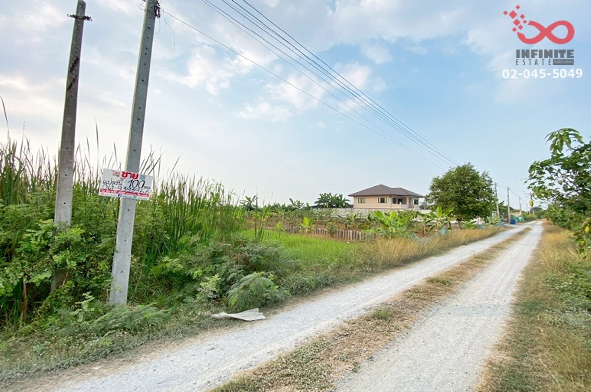 Land for sale 100 sq m near Chedi Hoi Temple. Liap Klong Yai Road, Lat Lum Kaeo, Pathum Thani, near Chedi Hoi Temple. – รูปที่ 2
