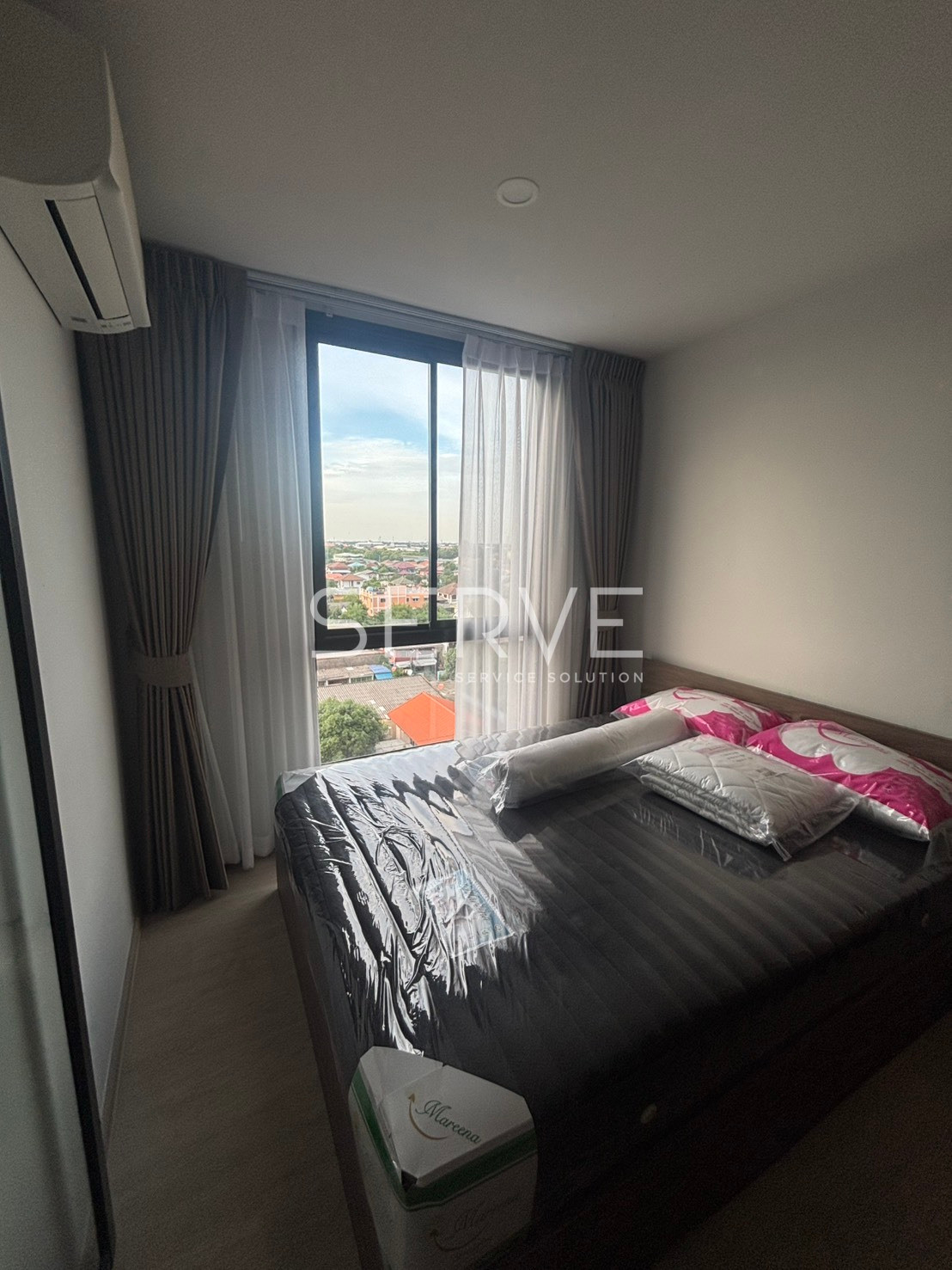 🔥Hot Price 7.5K🔥 - Studio 23.28 sq.m. New Condo Good Location Next to BTS Khu Khot 100 m. at Nue Core Khu Khot Station Condo / For Rent