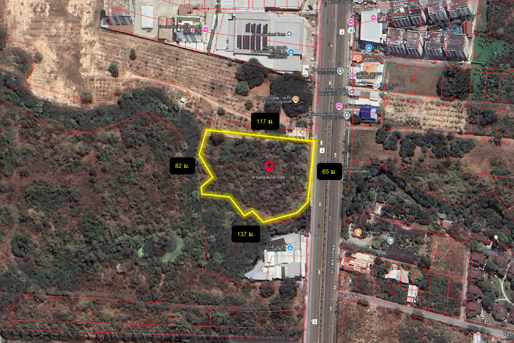 ขาย ที่ดิน ติดถนนเพชรเกษม 5 ไร่ 1 งาน 52 ตรว เหมาะทำการค้า DD – รูปที่ 2