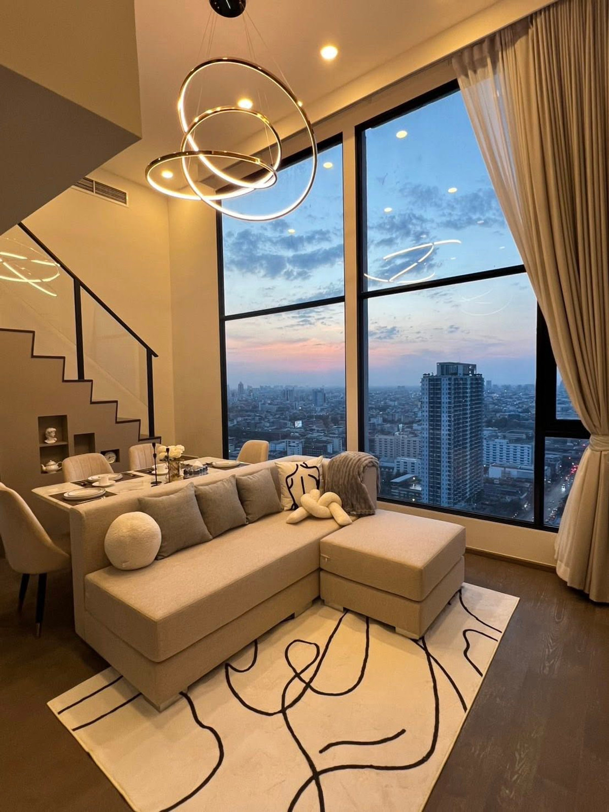 🏠✨ พาร์ค ออริจิ้น ราชเทวี | ขาย/ให้เช่า คอนโด Duplex 2 ห้องนอน (HBH-SI-43)