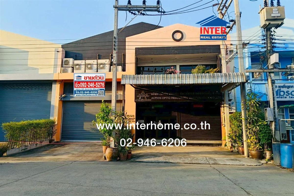 Warehouse + office, 2 floors, 157.3 sq m, MMC Factory Industrial Estate Project, Khlong Nueng, near Talat Thai, Phahon Yothin Road, Km. 44, Khlong Luang, Pathum Thani.