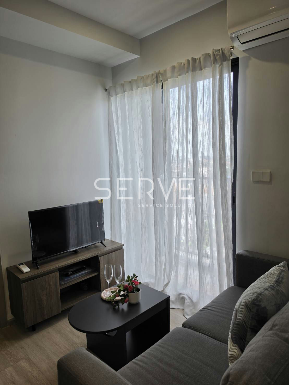 2 Bed 1 Bath Nice Room 34.82 sq.m. New Condo Good Location Next to BTS Khu Khot 100 m. at Nue Core Khu Khot Station Condo / For Rent – รูปที่ 2