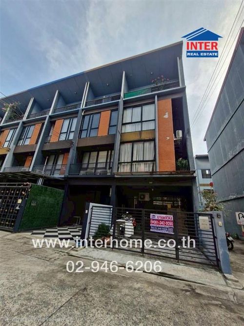 Townhome 3.5 floors, 20 sq m, House 35 Chaengwattana project, near Muang Thong Thani Expressway. Soi Chaengwattana-Pak Kret 35, Chaengwattana Road, Pak Kret, Nonthaburi