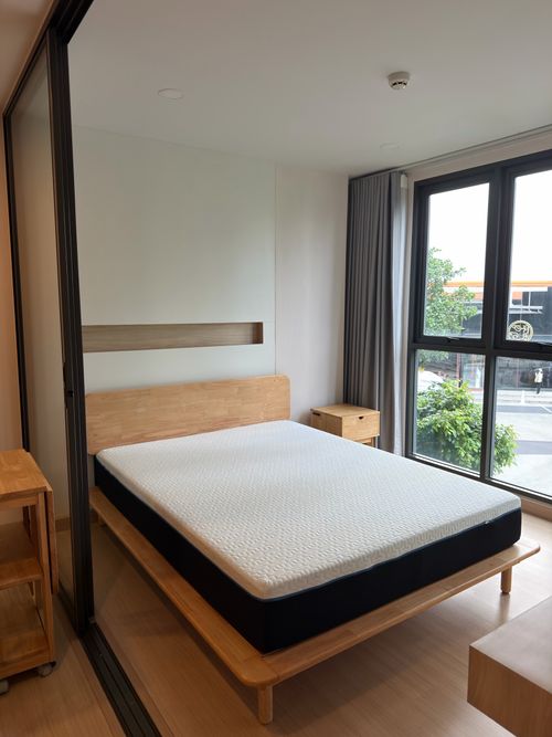 For rent, Supalai Prime Rama 9, luxury condo in the heart of Rama 9, near MRT, beautiful room, fully furnished, ready to move in, Prime Location Rama 9, potential location, fully furnished, special price.