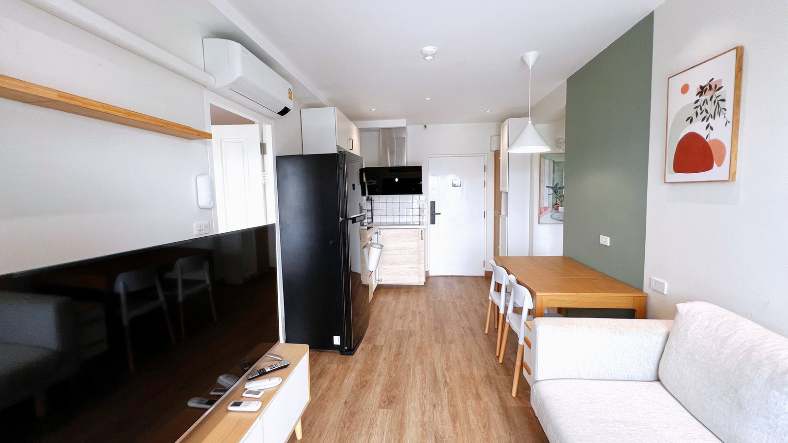 2 ห้องนอน ห้องมุมสวยเฟอร์ฯครบราคาดีมาก!!⭐️A Space Hideaway Asoke-Ratchada (เอ สเปซ ไฮด์อเวย์ อโศก-รัชดา) – รูปที่ 3