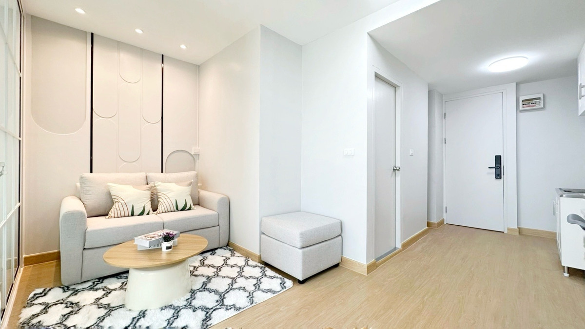 <<Iris Avenue ลาดกระบัง>> ห้องบนชั้นสูง ตอบโจทย์คนทำงานสนามบินสุดๆ ใกล้รถไฟฟ้า , ใกล้สนามบินสุวรรณภูมิ เฟอร์ครบ พร้อมอยู่ได้เลย !? – รูปที่ 2