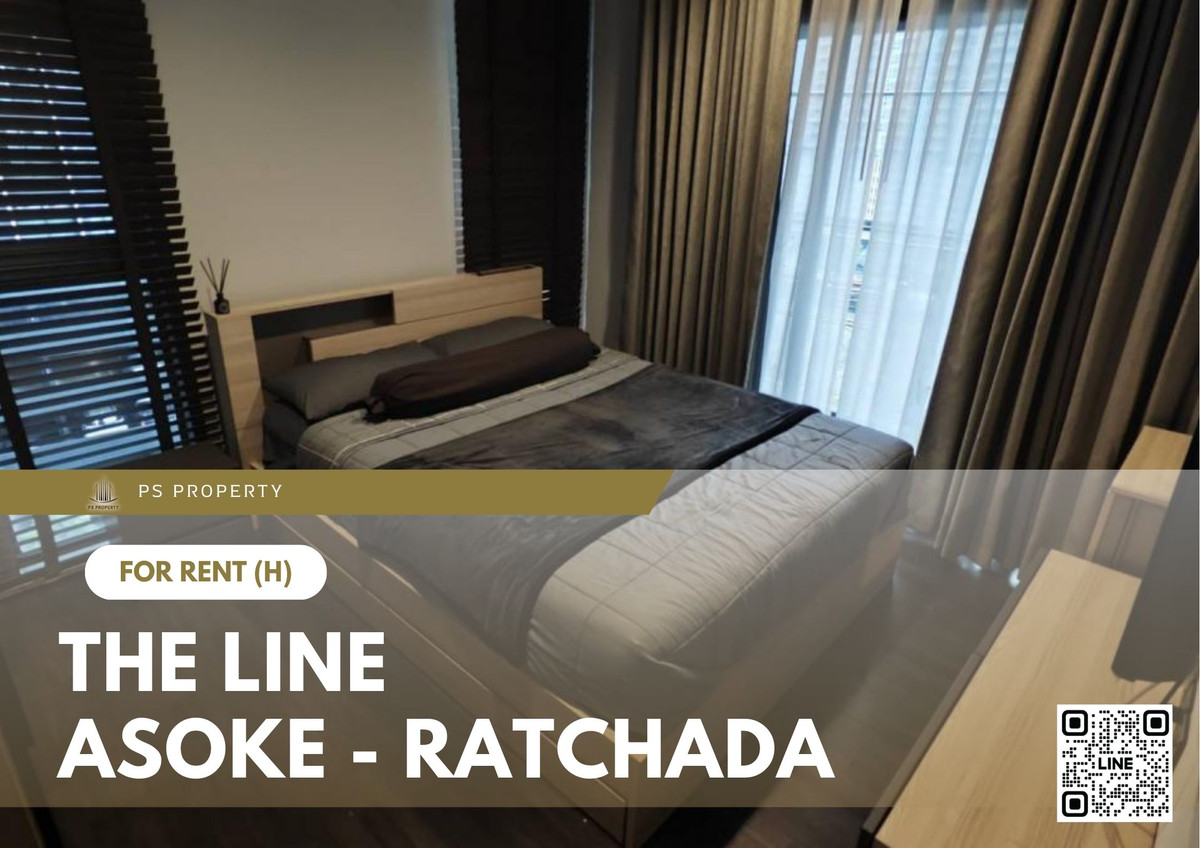 ให้เช่า ✨ The LINE Asoke - Ratchada ✨ เฟอร์นิเจอร์ และ เครื่องใช้ไฟฟ้าครบ ใกล้ MRT พระราม 9