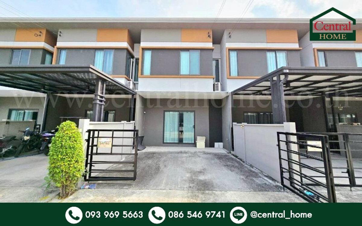 Townhome Pleno Town Phahonyothin - Lam Luk Ka, ready to move in, cheapest in the project. Townhome Pleno Town Phahonyothin - Lam Luk Ka, ready to move in, cheapest in the project.