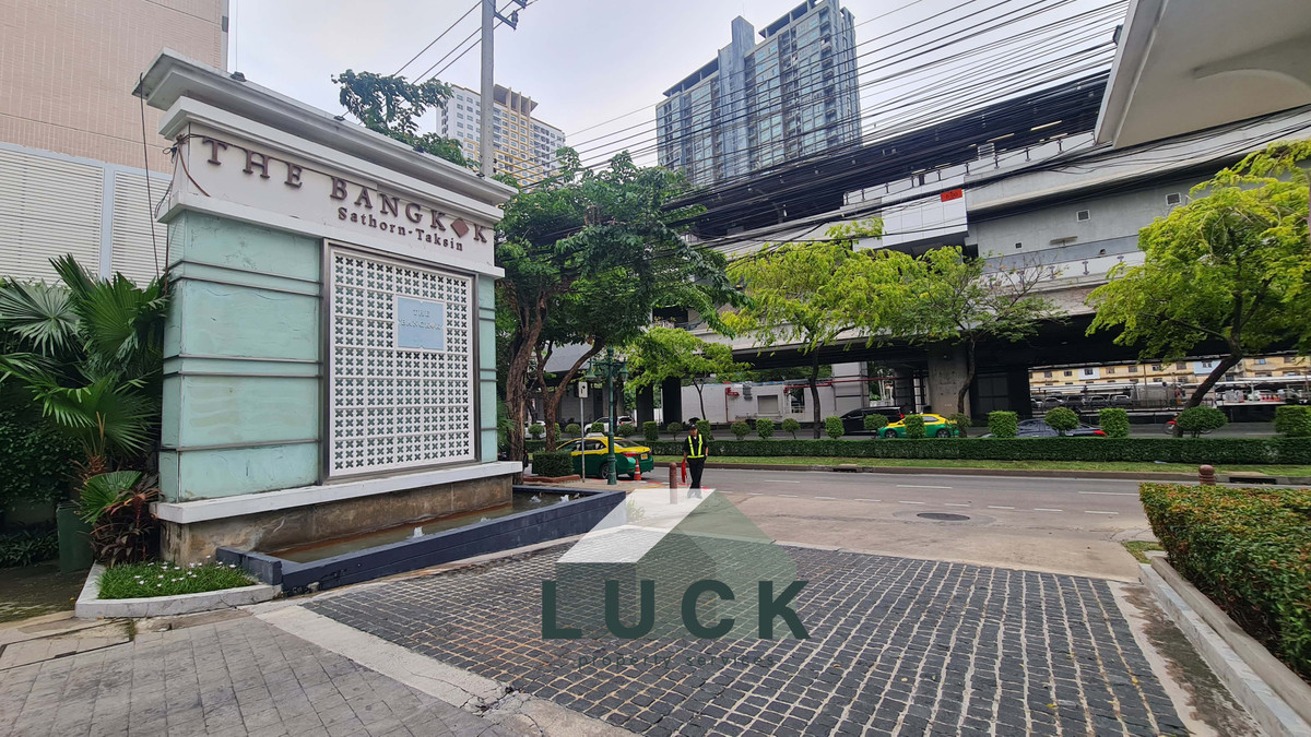 LUCK 🏭Condo for sale, The Bangkok Sathorn-Taksin, next to the BTS, big room, comfortable to live in!!! LUCK 🏭Condo for sale, The Bangkok Sathorn-Taksin, next to the BTS, big room, comfortable to live in!!!