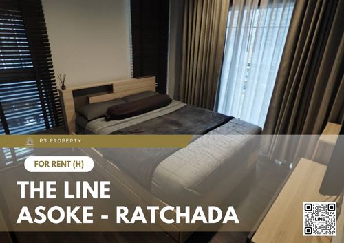 For Rent ✨ The LINE Asoke - Ratchada ✨ Fully furnished with appliances. Near MRT Rama 9.