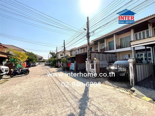 ทาวน์เฮ้าส์ 2 ชั้น 18 ตร.ว. หมู่บ้านทรัพย์มั่นคง 3 ใกล้โรงพยาบาลบางบ่อ ซอยเทศบาล13 ถนนวัดบางบ่อ ถนนซอยเทศบาล13 บางบ่อ สมุทรปราการ