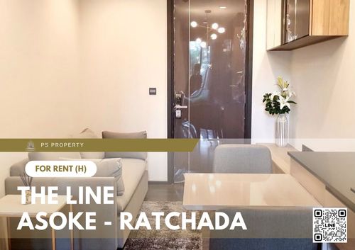 ให้เช่า 📍 The LINE Asoke - Ratchada 📍 เฟอร์นิเจอร์ และ เครื่องใช้ไฟฟ้าครบ ใกล้ MRT พระราม 9